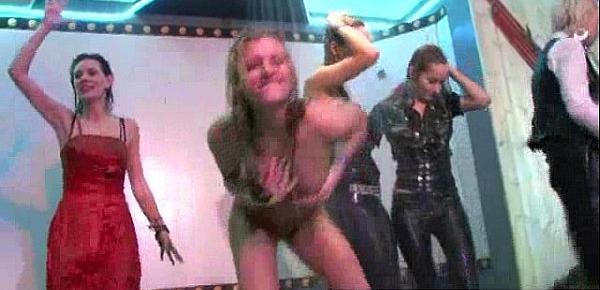  Dancing fucking babes in club